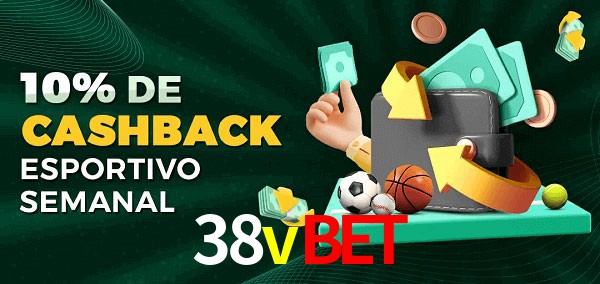 10% de bônus de cashback na 38vbet